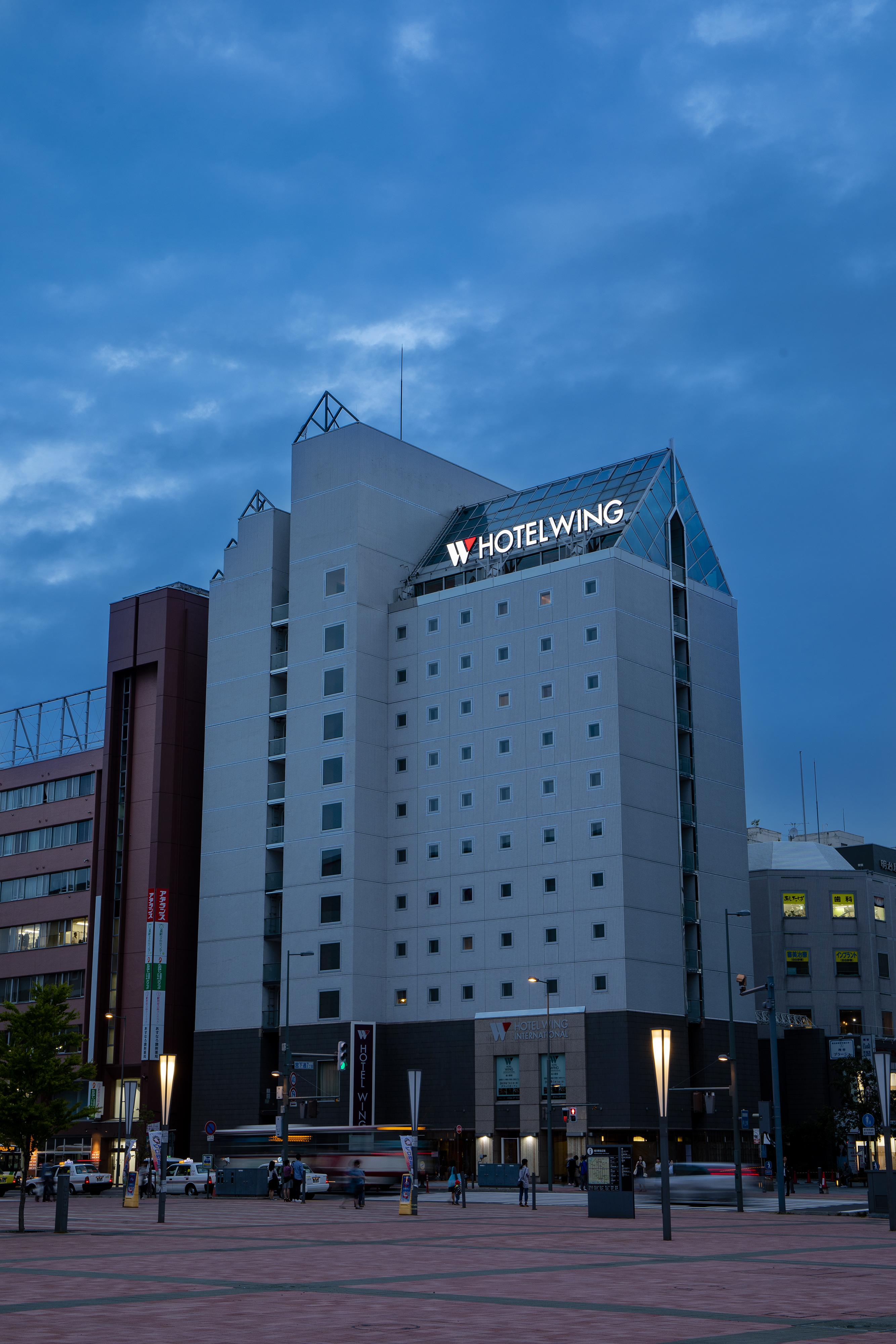 Hotel Wing International Asahikawa Ekimae Kültér fotó